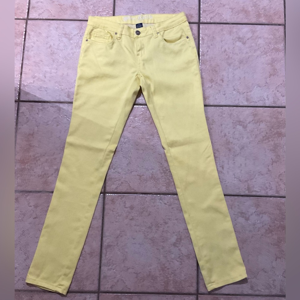 Blue faith yellow jeans